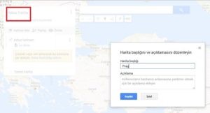 google maps ile gezi rotası oluşturma